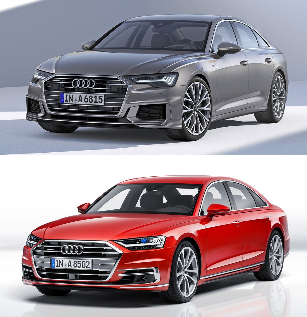 Audi A6 vs. Audi A8