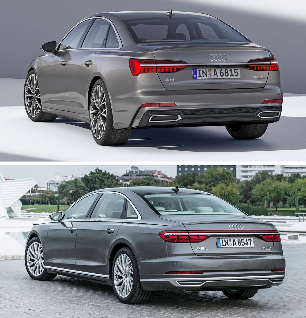 Audi A6 vs. Audi A8