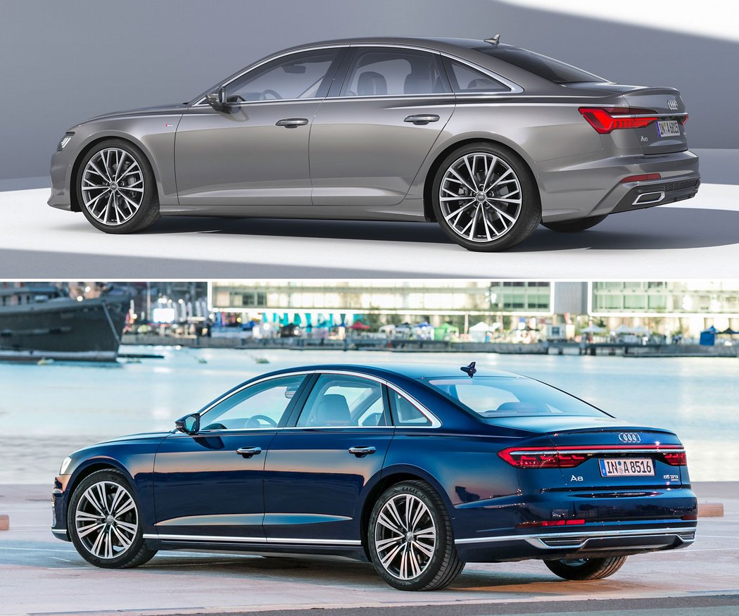 Audi A6 vs. Audi A8