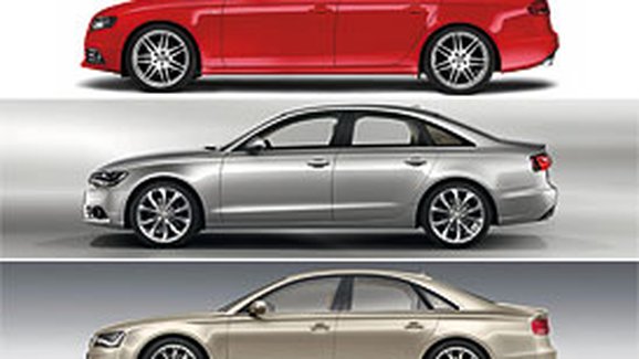 Audi A4 vs. A6 vs. A8: Designový trojboj