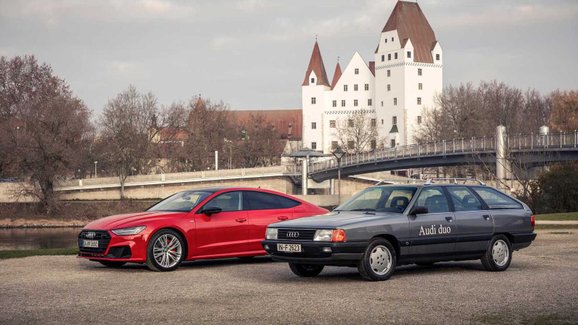 Hybridy Audi duo vyjely už před více než třemi dekádami