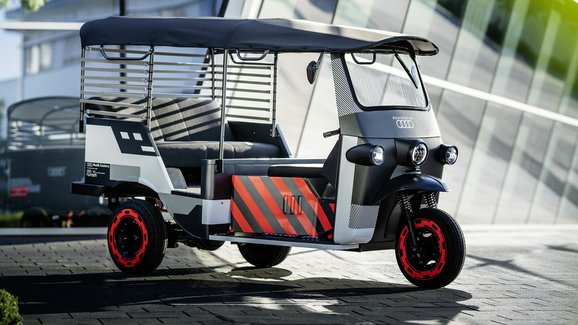 Co s vysloužilými bateriemi? Audi z nich staví parádní elektrické rikši!