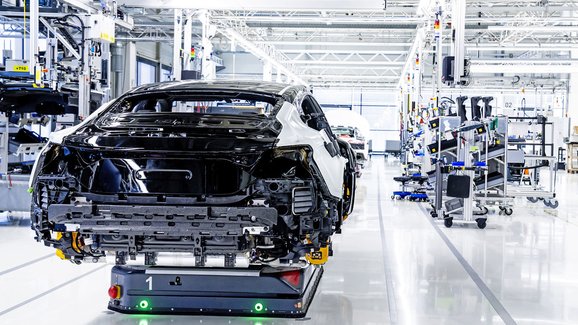 Audi e-tron GT už se sériově vyrábí. Elektrické gran turismo se přitom ještě nepředstavilo