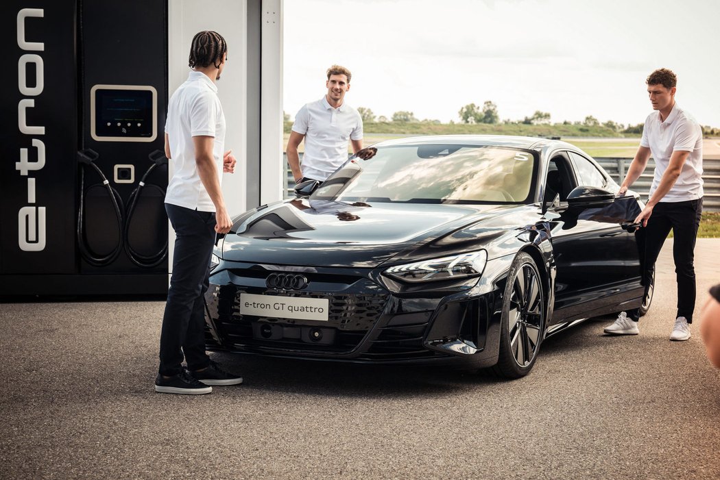 Audi pro fotbalisty FC Bayern Mnichov