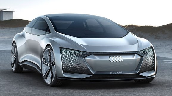 Audi Aicon: Luxusní fastback bez volantu a pedálů