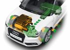 Budoucí motory Audi: Elektrické biturbo a tříválcový hybrid