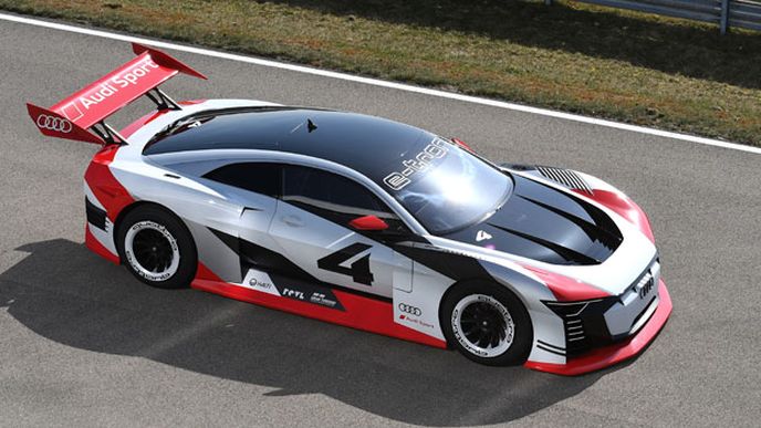 Audi představuje elektrický speciál e-tron Vision Gran Turismo. Bude sloužit jako taxík! Audi představuje elektrický speciál e-tron Vision Gran Turismo. Bude sloužit jako taxík!