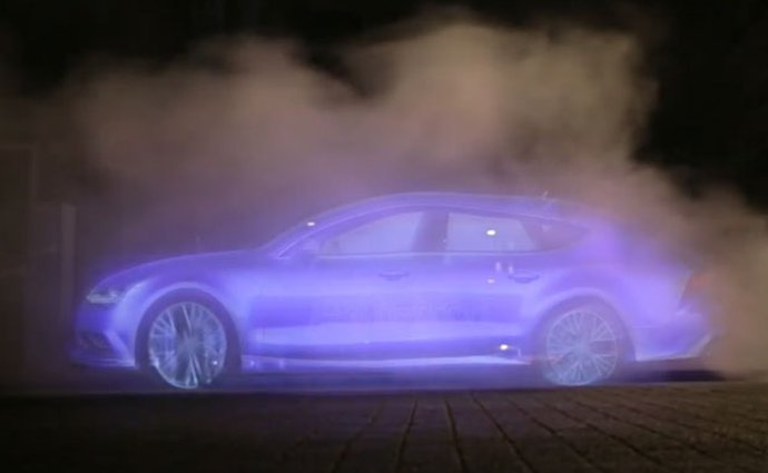 Video: Magický mizející billboard představuje vodíkové Audi A7 Sportback h-tron