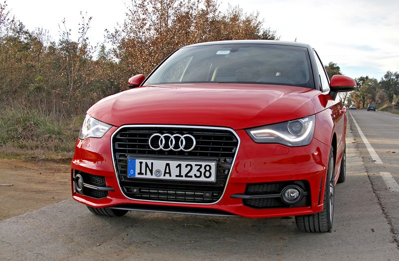 Audi A1 Sportback (jízdní prezentace Katalánsko 01/2012)