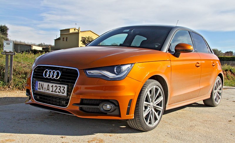 Audi A1 Sportback (jízdní prezentace Katalánsko 01/2012)