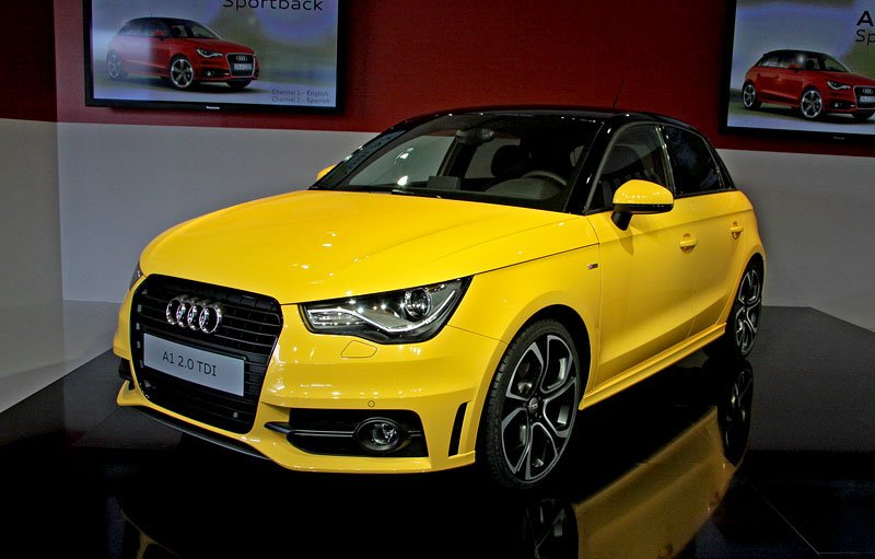 Audi A1 Sportback (jízdní prezentace Katalánsko 01/2012)