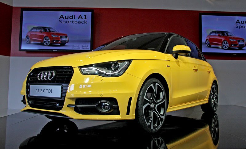 Audi A1 Sportback (jízdní prezentace Katalánsko 01/2012)