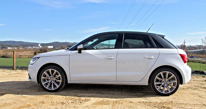 Audi A1 Sportback (jízdní prezentace Katalánsko 01/2012)