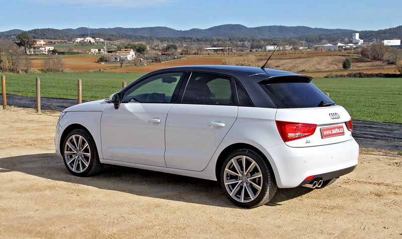 Audi A1 Sportback (jízdní prezentace Katalánsko 01/2012)