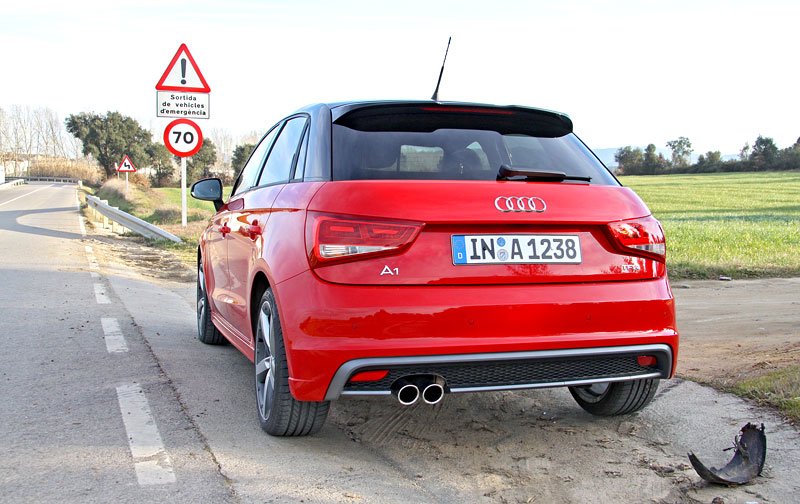 Audi A1 Sportback (jízdní prezentace Katalánsko 01/2012)