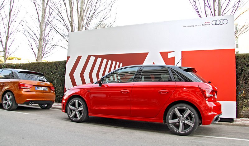 Audi A1 Sportback (jízdní prezentace Katalánsko 01/2012)