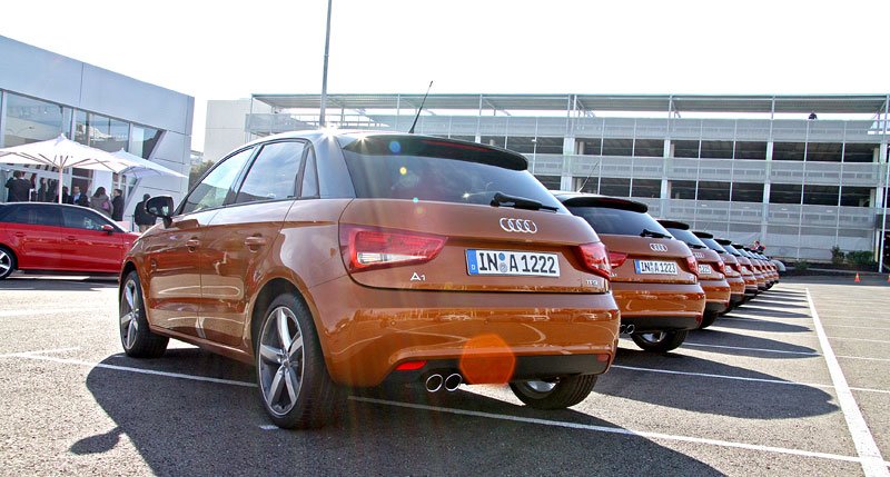 Audi A1 Sportback (jízdní prezentace Katalánsko 01/2012)