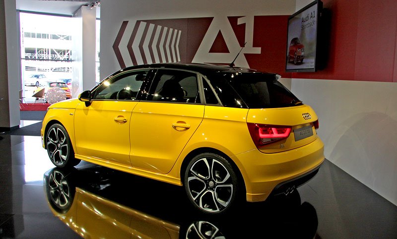 Audi A1 Sportback (jízdní prezentace Katalánsko 01/2012)