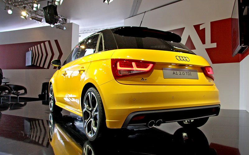 Audi A1 Sportback (jízdní prezentace Katalánsko 01/2012)