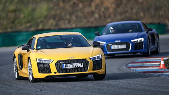 TEST Audi driving experience: Když se sejde R8 a RS5…