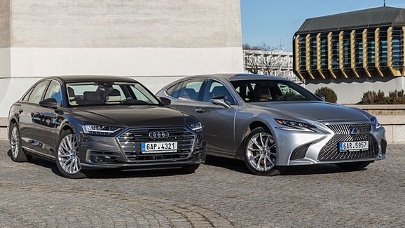 TEST Audi A8 50 TDI quattro vs. Lexus LS 500h – Drtivé vítězství pro…