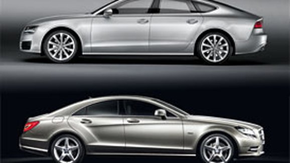 Audi A7 vs. Mercedes-Benz CLS: Designový duel