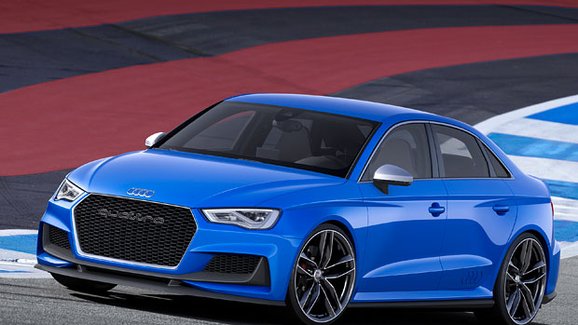 Audi A3 Clubsport Quattro: Modrá střela má kufr a 525 koní