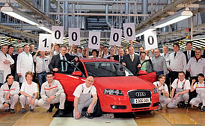 Audi A3 druhé generace: milion vyrobených kusů