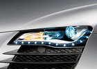 Audi R8 jako první dostane světlomety pouze ze světelných diod