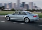 Audi A8 ne-quattro: Luxus s uspořádáním vše vpředu