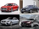 Nové Audi A8 jsme srovnali s konkurencí. Kdo je větší a kdo nabízí jaké motory?