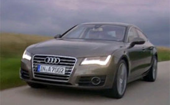 Video: Audi A7 Sportback – Nový model za jízdy