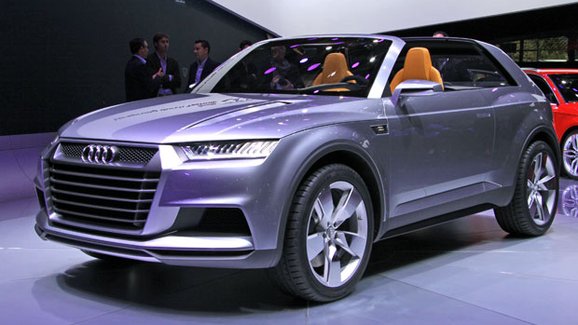 Audi Q8 půjde do výroby jako konkurent Range Roveru Sport