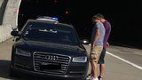 Čech se v audi řítil Slovenskem rychlostí 244 km/h: Dramatická honička s policií!