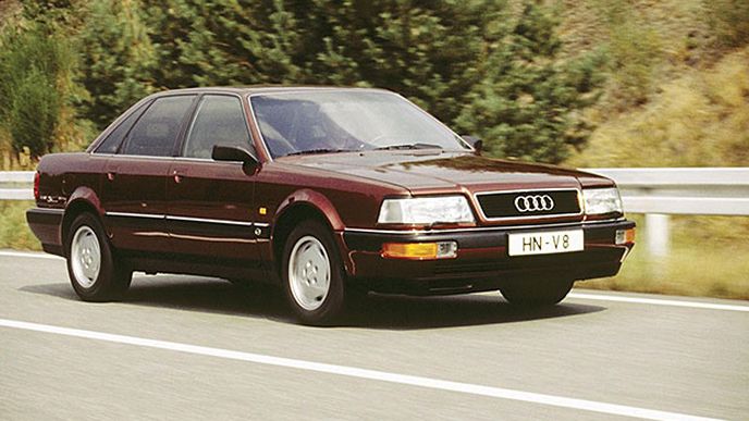 Audi V8: Vstupence čtyř kruhů do luxusního segmentu je pětadvacet Audi V8: Vstupence čtyř kruhů do luxusního segmentu je pětadvacet