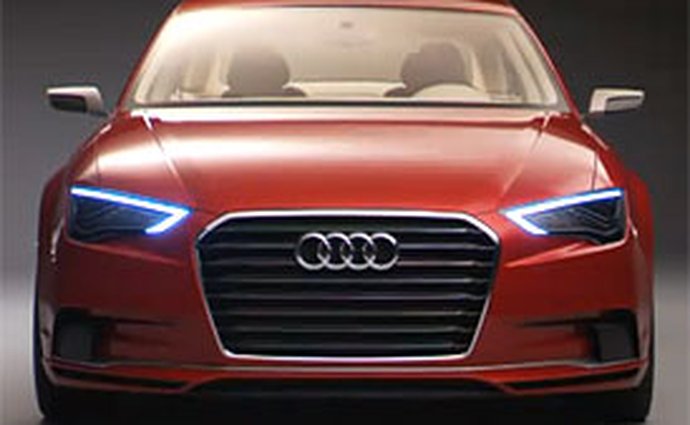 Video: Audi A3 concept – Kompaktní čtyřdveřový sedan