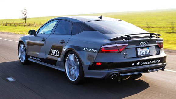 Autonomní Audi A7 urazilo skoro 900 kilometrů bez nejmenších problémů