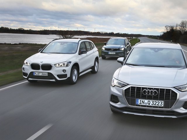 Audi Q3 vs. BMW X1 vs. Volvo XC40