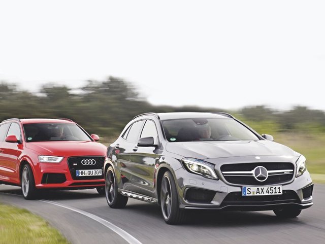 Audi RS Q3 vs. Mercedes-Benz GLA 45 AMG