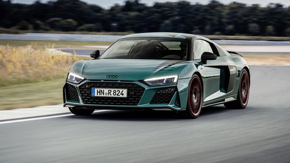 Audi R8 green hell oslavuje úspěchy v Zeleném pekle. Je to hodně vzácná limitka