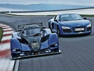 Audi R8 vs. Praga R1