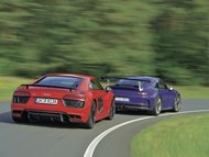 Audi R8 V10 Plus vs. Porsche 911 GT3 RS 