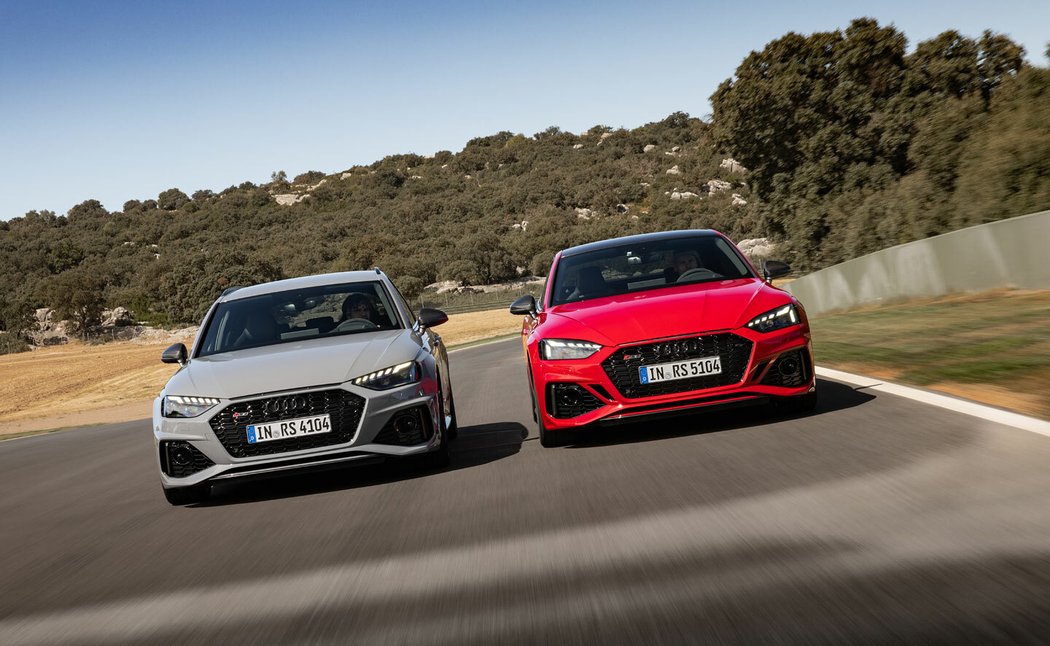 Audi RS 4 Avant a Audi RS 5 Coupe