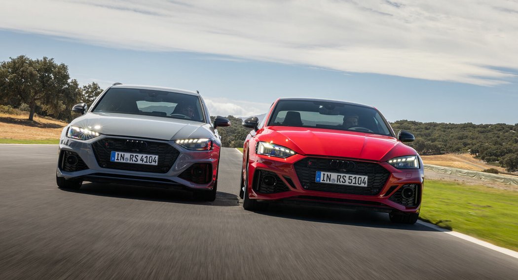 Audi RS 4 Avant a Audi RS 5 Coupe