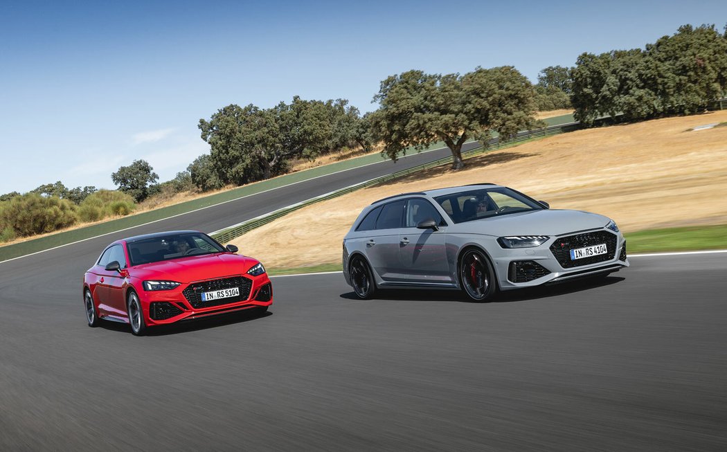 Audi RS 4 Avant a Audi RS 5 Coupe