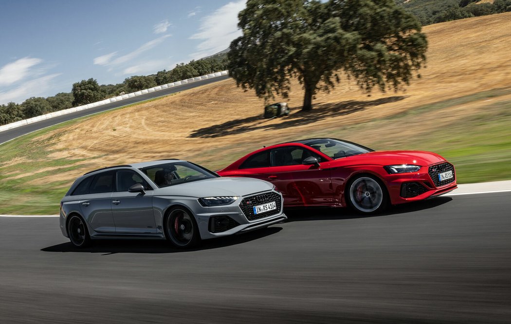 Audi RS 4 Avant a Audi RS 5 Coupe