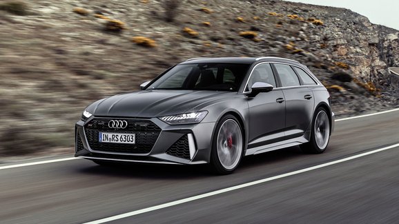 Nové Audi RS 6 Avant je opět rodinným supersportem. Nabízí 600 koní a až 305 km/h! 