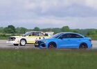 Nové Audi RS3 proti ikonickému Audi Sport Quattro S1. Tipnete vítěze (nejen) ve sprintu?