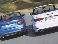 Audi S3 Cabriolet vs. BMW M235i Cabrio