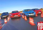 Škoda Octavia III vs. Audi A3 Sportback, Seat Leon a Volkswagen Golf - Bratrovražedný boj